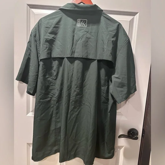 Fintech men’s fishing shirt, breathable, green, size XXL - Picture 4 of 4